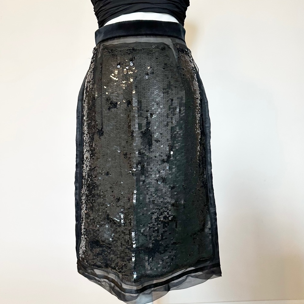 Dolce & Gabanna Silk Midi Skirt size 42 - Picture 3 of 11